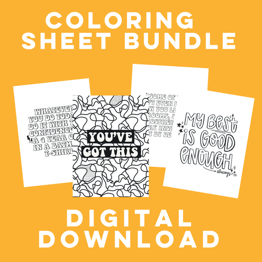 Coloring Sheet Bundle